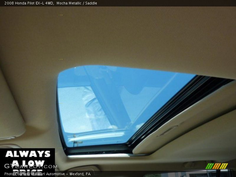 Mocha Metallic / Saddle 2008 Honda Pilot EX-L 4WD