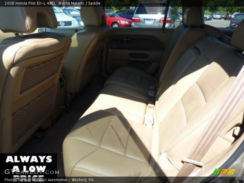 Mocha Metallic / Saddle 2008 Honda Pilot EX-L 4WD