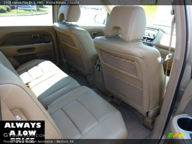 Mocha Metallic / Saddle 2008 Honda Pilot EX-L 4WD