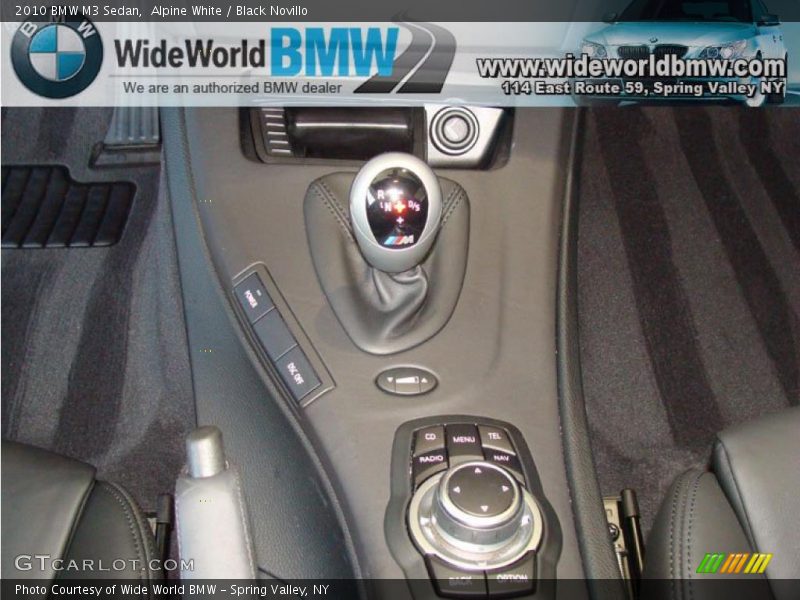Alpine White / Black Novillo 2010 BMW M3 Sedan