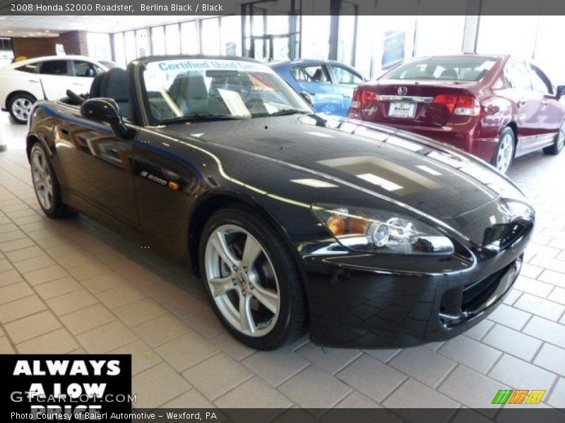 Berlina Black / Black 2008 Honda S2000 Roadster