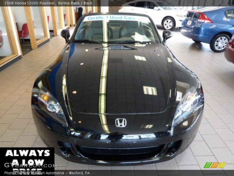 Berlina Black / Black 2008 Honda S2000 Roadster