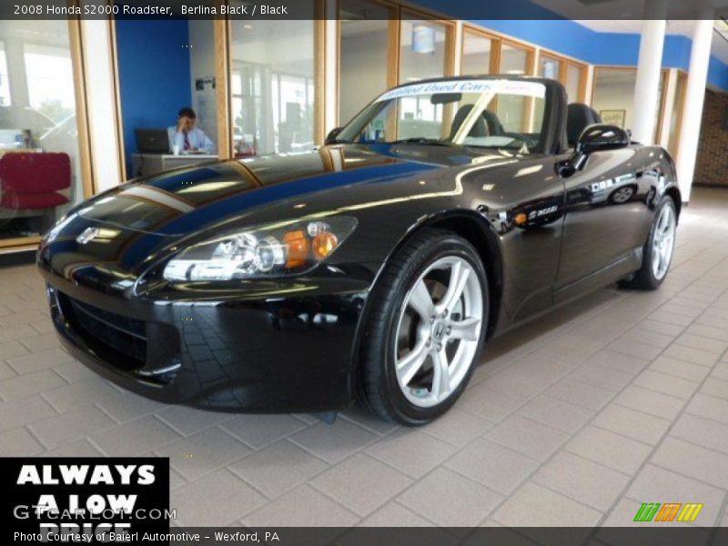Berlina Black / Black 2008 Honda S2000 Roadster