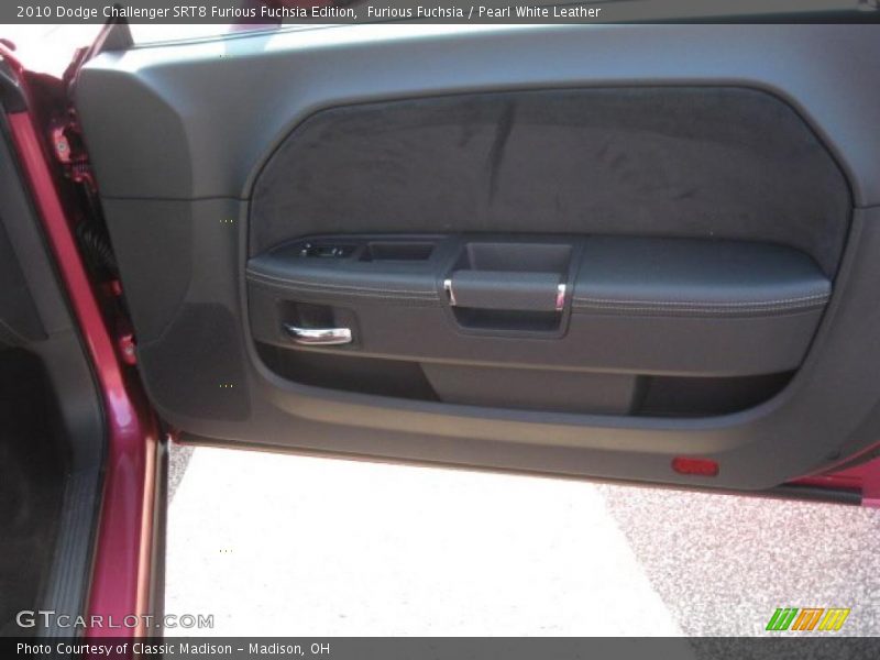 Furious Fuchsia / Pearl White Leather 2010 Dodge Challenger SRT8 Furious Fuchsia Edition