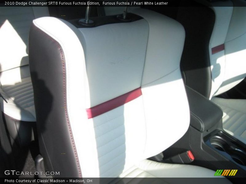 Furious Fuchsia / Pearl White Leather 2010 Dodge Challenger SRT8 Furious Fuchsia Edition