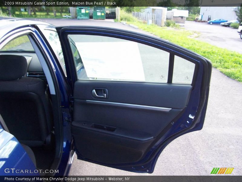 Maizen Blue Pearl / Black 2009 Mitsubishi Galant Sport Edition
