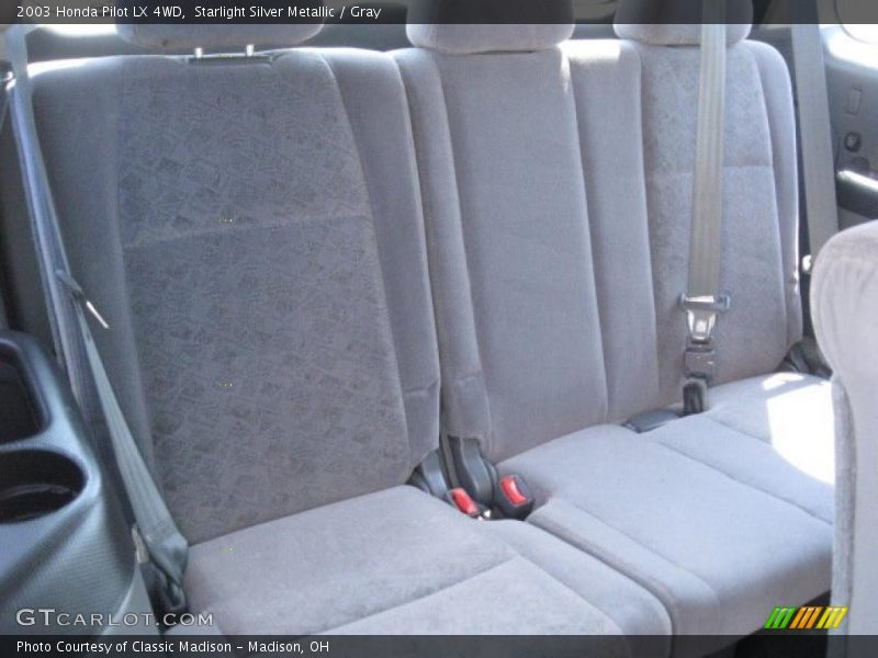 Starlight Silver Metallic / Gray 2003 Honda Pilot LX 4WD