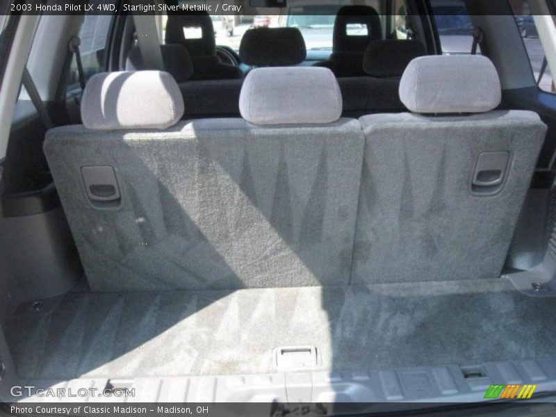 Starlight Silver Metallic / Gray 2003 Honda Pilot LX 4WD