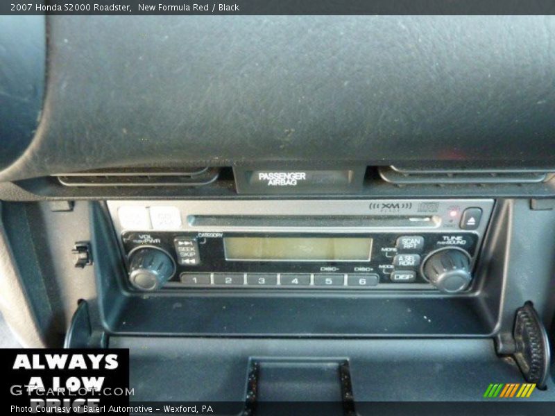 New Formula Red / Black 2007 Honda S2000 Roadster