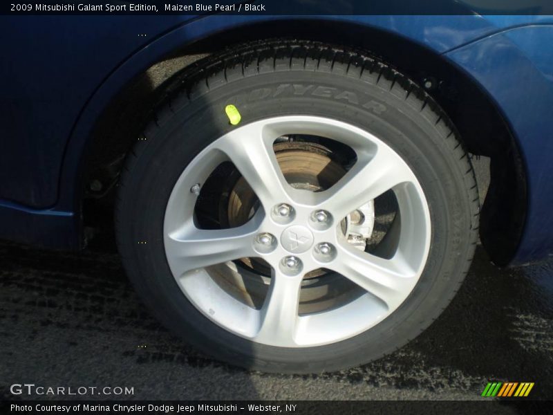 Maizen Blue Pearl / Black 2009 Mitsubishi Galant Sport Edition