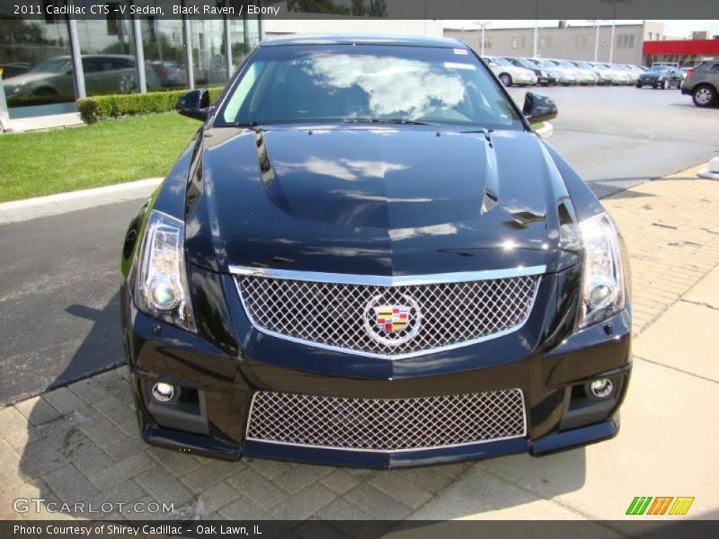 Black Raven / Ebony 2011 Cadillac CTS -V Sedan