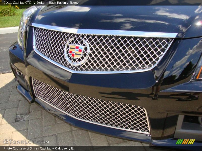 Black Raven / Ebony 2011 Cadillac CTS -V Sedan