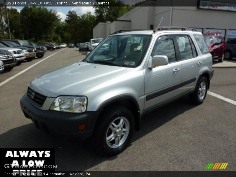 Sebring Silver Metallic / Charcoal 1998 Honda CR-V EX 4WD