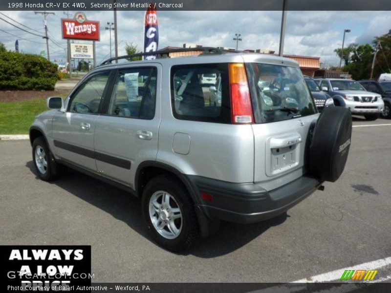 Sebring Silver Metallic / Charcoal 1998 Honda CR-V EX 4WD