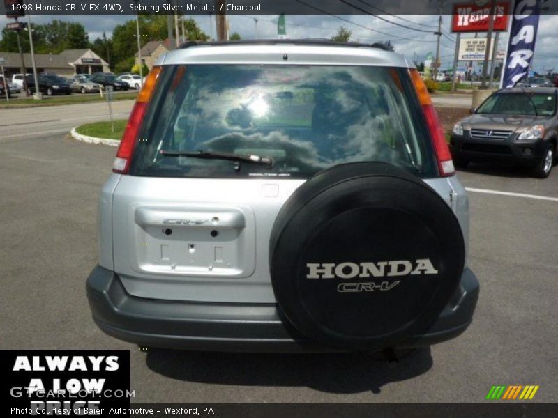 Sebring Silver Metallic / Charcoal 1998 Honda CR-V EX 4WD