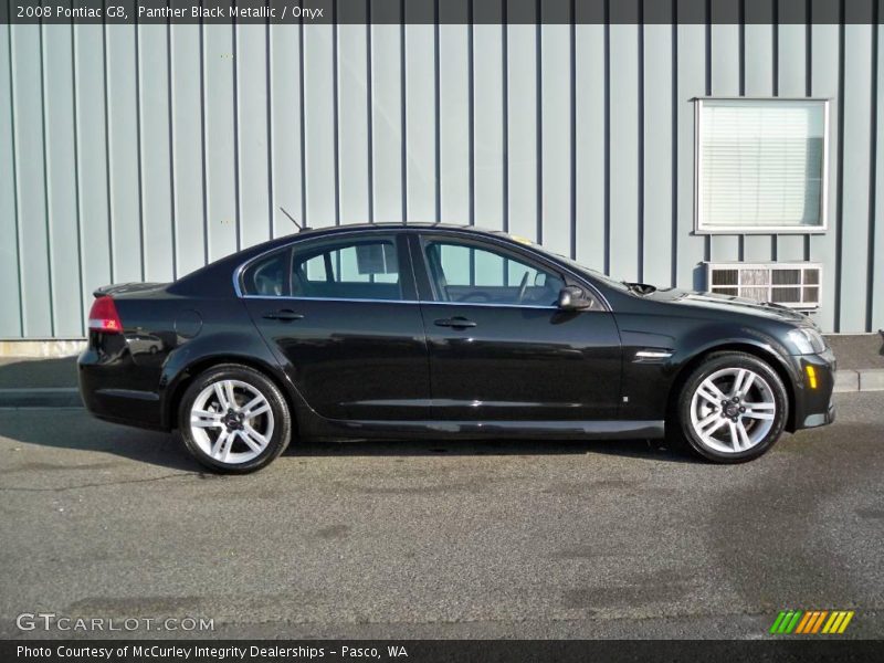 Panther Black Metallic / Onyx 2008 Pontiac G8