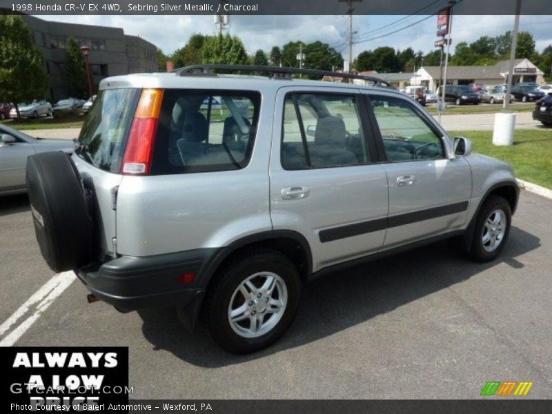 Sebring Silver Metallic / Charcoal 1998 Honda CR-V EX 4WD