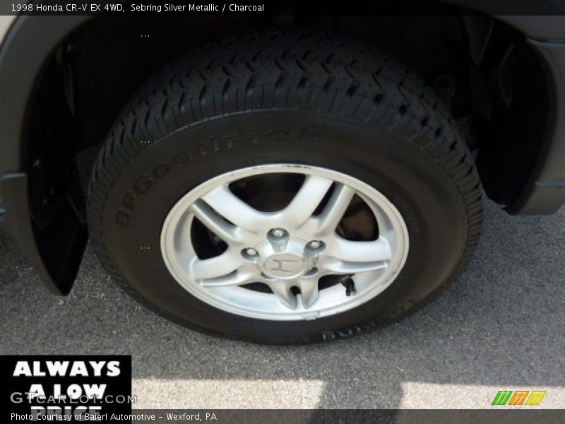 Sebring Silver Metallic / Charcoal 1998 Honda CR-V EX 4WD