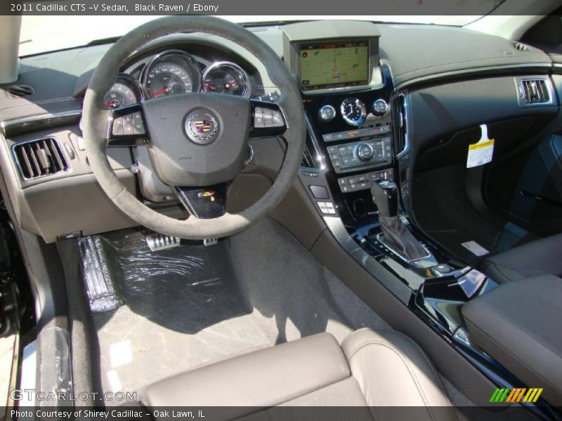 Black Raven / Ebony 2011 Cadillac CTS -V Sedan