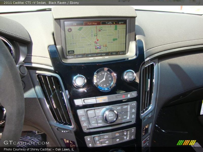 Black Raven / Ebony 2011 Cadillac CTS -V Sedan