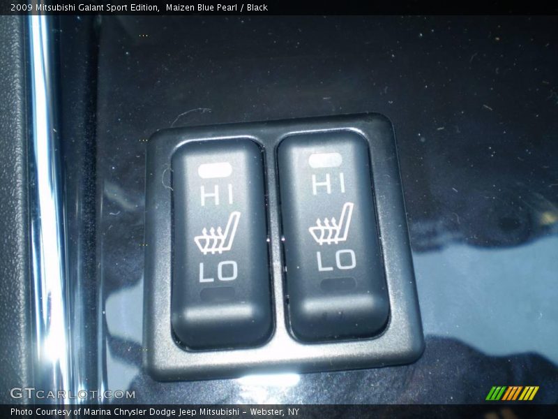 Maizen Blue Pearl / Black 2009 Mitsubishi Galant Sport Edition