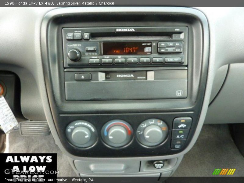 Sebring Silver Metallic / Charcoal 1998 Honda CR-V EX 4WD