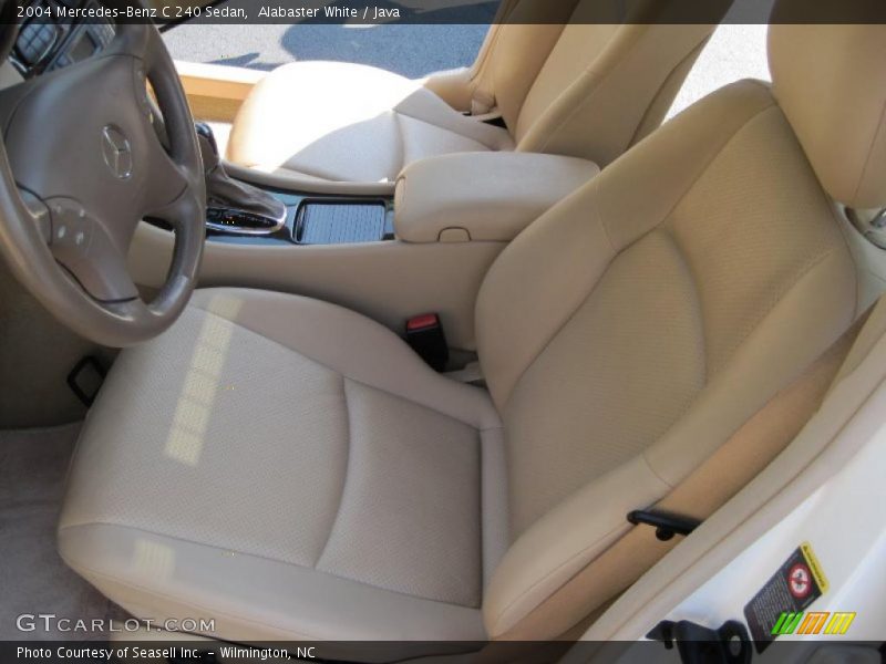 Alabaster White / Java 2004 Mercedes-Benz C 240 Sedan