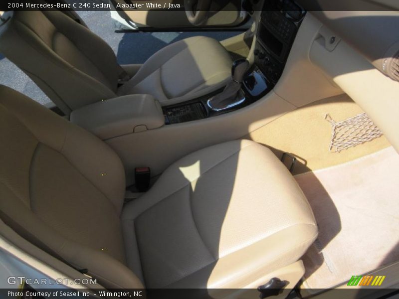 Alabaster White / Java 2004 Mercedes-Benz C 240 Sedan