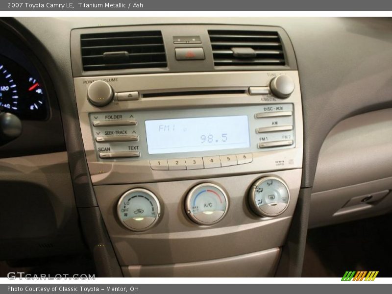 Titanium Metallic / Ash 2007 Toyota Camry LE