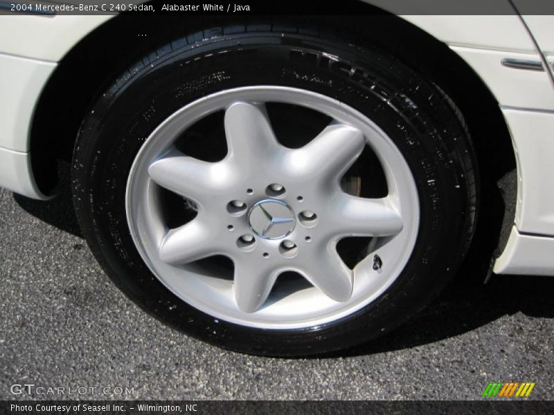 Alabaster White / Java 2004 Mercedes-Benz C 240 Sedan