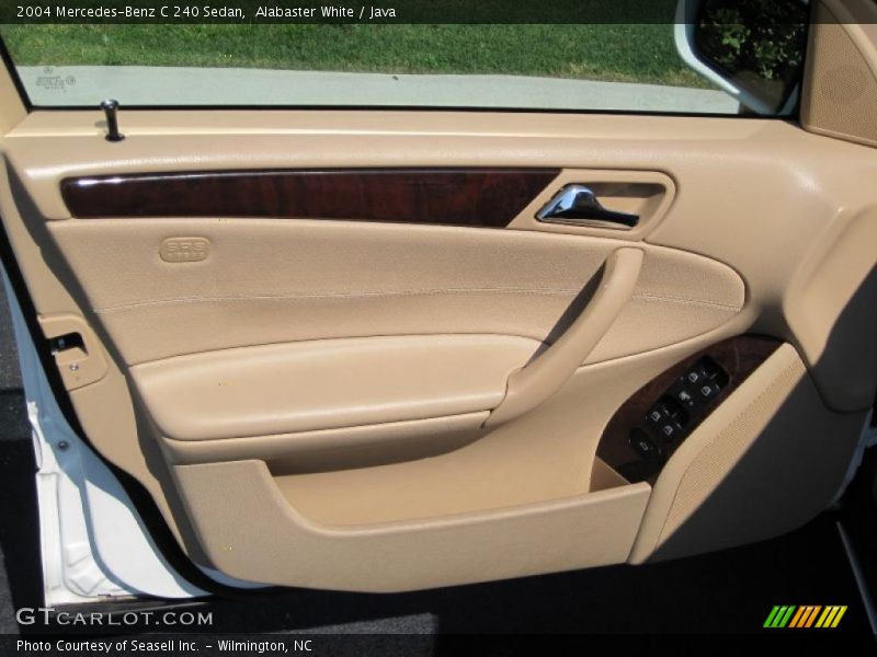 Alabaster White / Java 2004 Mercedes-Benz C 240 Sedan