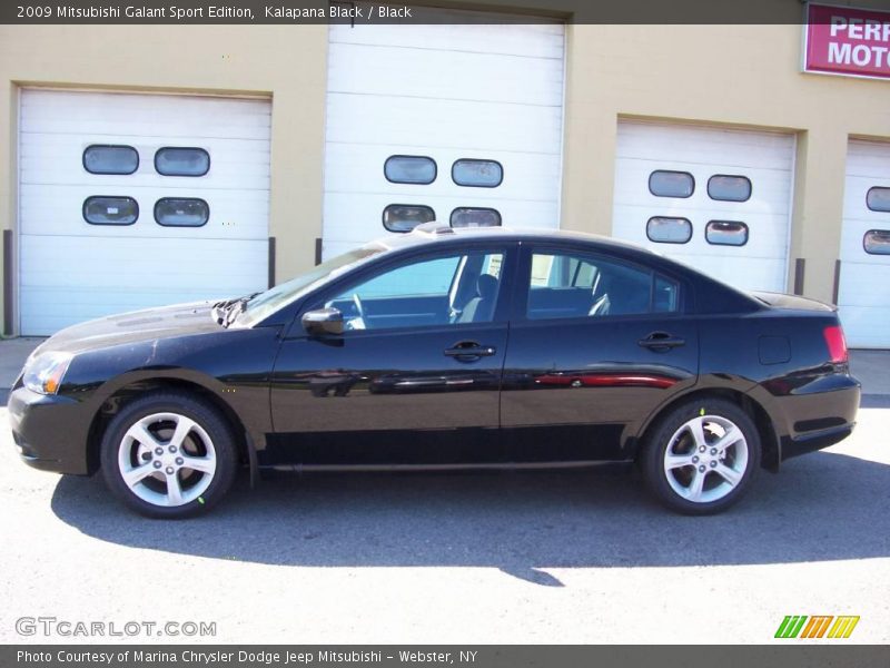 Kalapana Black / Black 2009 Mitsubishi Galant Sport Edition