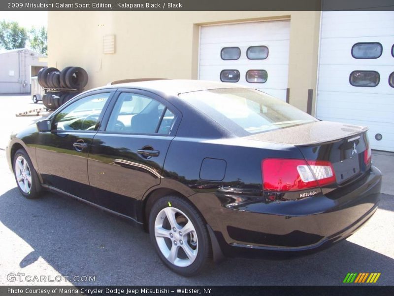 Kalapana Black / Black 2009 Mitsubishi Galant Sport Edition