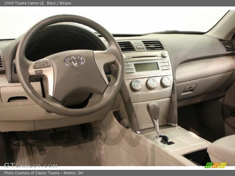 Black / Bisque 2009 Toyota Camry LE