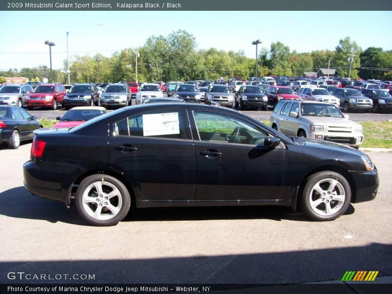 Kalapana Black / Black 2009 Mitsubishi Galant Sport Edition