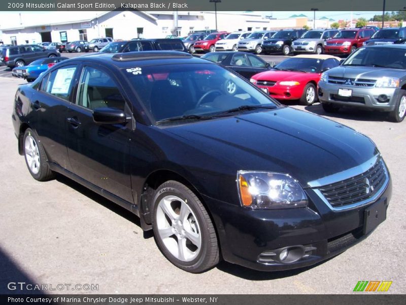 Kalapana Black / Black 2009 Mitsubishi Galant Sport Edition