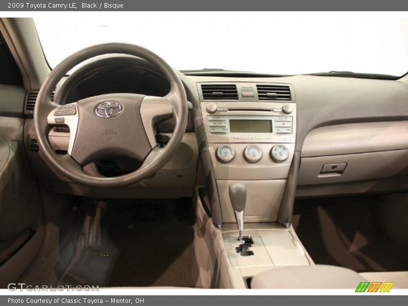Black / Bisque 2009 Toyota Camry LE