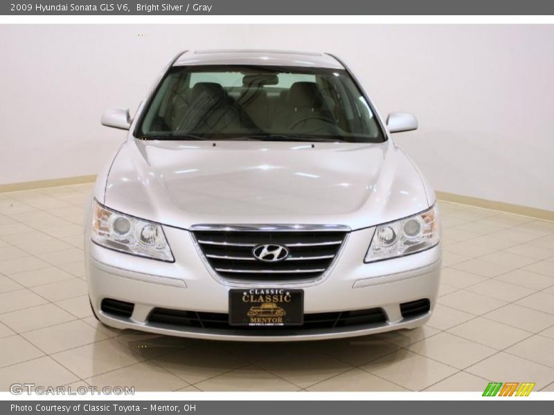 Bright Silver / Gray 2009 Hyundai Sonata GLS V6