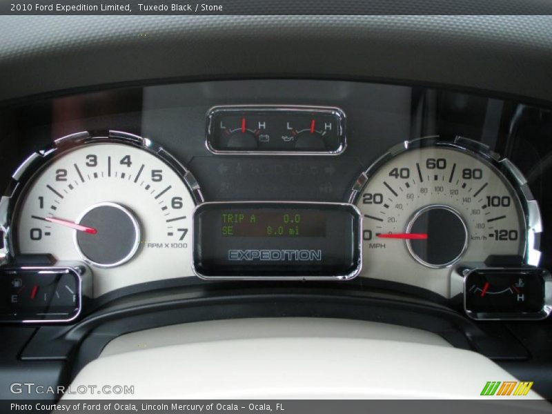 Tuxedo Black / Stone 2010 Ford Expedition Limited