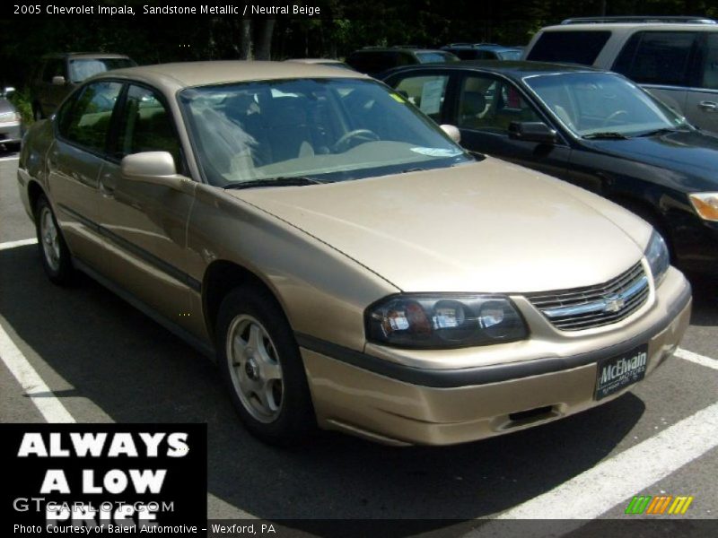 Sandstone Metallic / Neutral Beige 2005 Chevrolet Impala