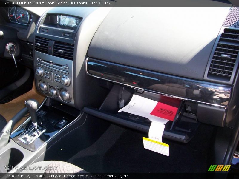 Kalapana Black / Black 2009 Mitsubishi Galant Sport Edition