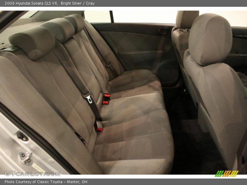 Bright Silver / Gray 2009 Hyundai Sonata GLS V6