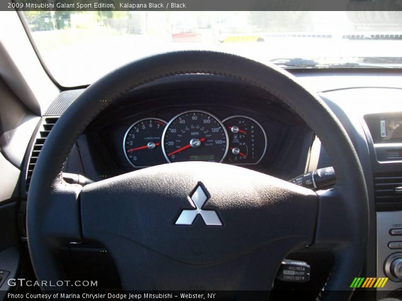 Kalapana Black / Black 2009 Mitsubishi Galant Sport Edition