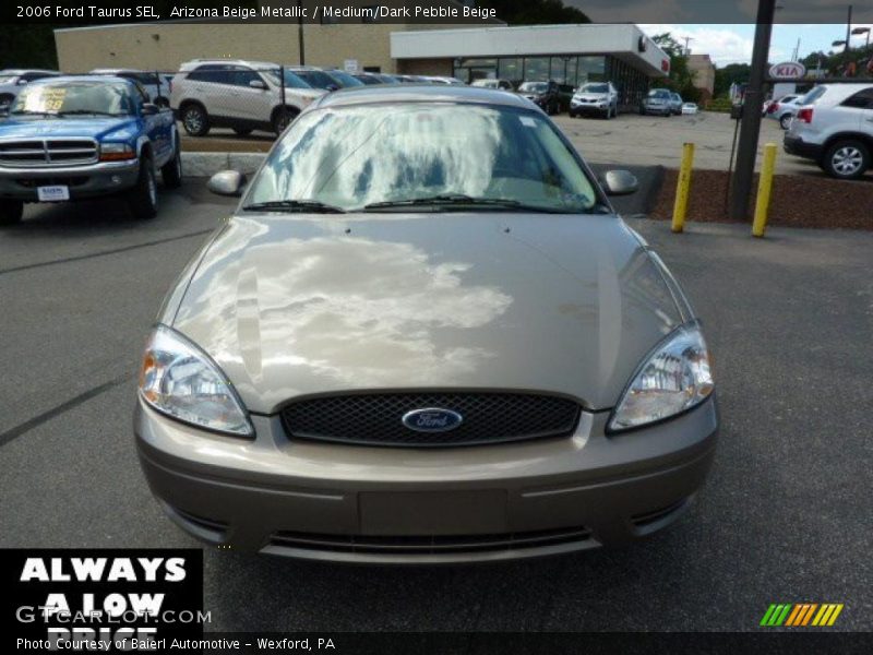 Arizona Beige Metallic / Medium/Dark Pebble Beige 2006 Ford Taurus SEL