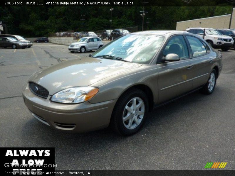 Arizona Beige Metallic / Medium/Dark Pebble Beige 2006 Ford Taurus SEL