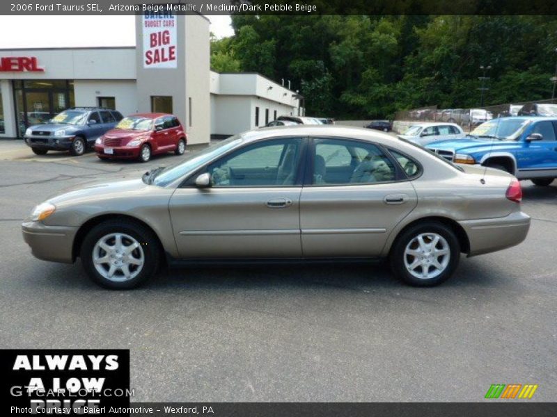 Arizona Beige Metallic / Medium/Dark Pebble Beige 2006 Ford Taurus SEL
