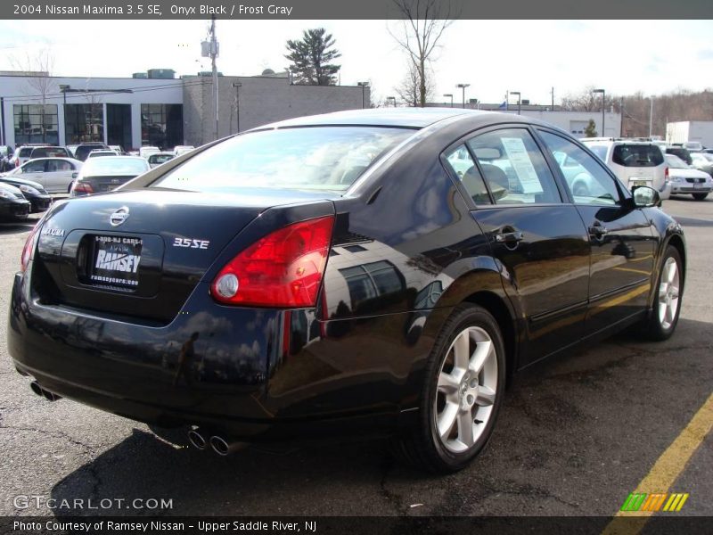 Onyx Black / Frost Gray 2004 Nissan Maxima 3.5 SE