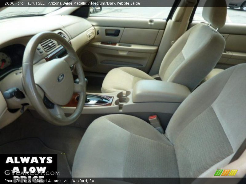 Arizona Beige Metallic / Medium/Dark Pebble Beige 2006 Ford Taurus SEL