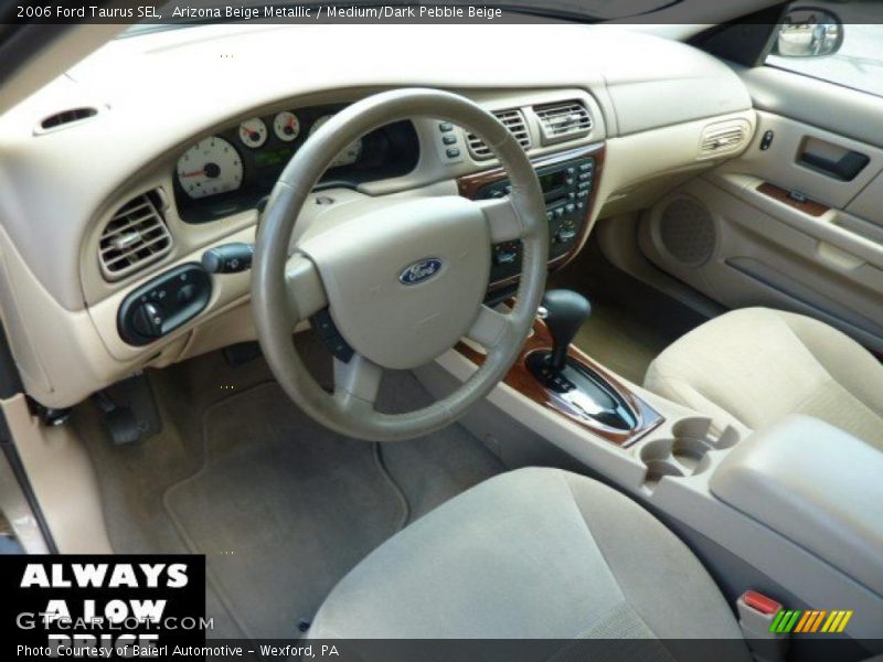 Arizona Beige Metallic / Medium/Dark Pebble Beige 2006 Ford Taurus SEL