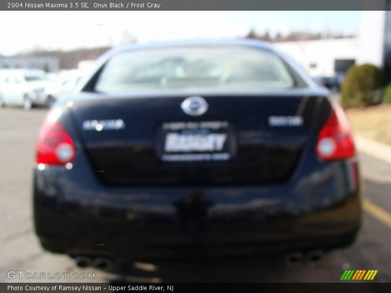 Onyx Black / Frost Gray 2004 Nissan Maxima 3.5 SE
